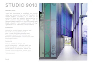 Studio 9010 website page by Maroon Balloon