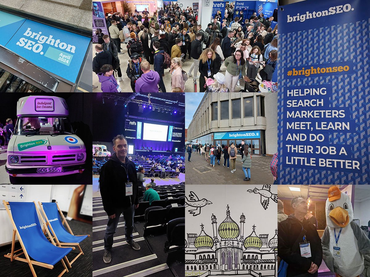 Photos from BrightonSEO April 2024